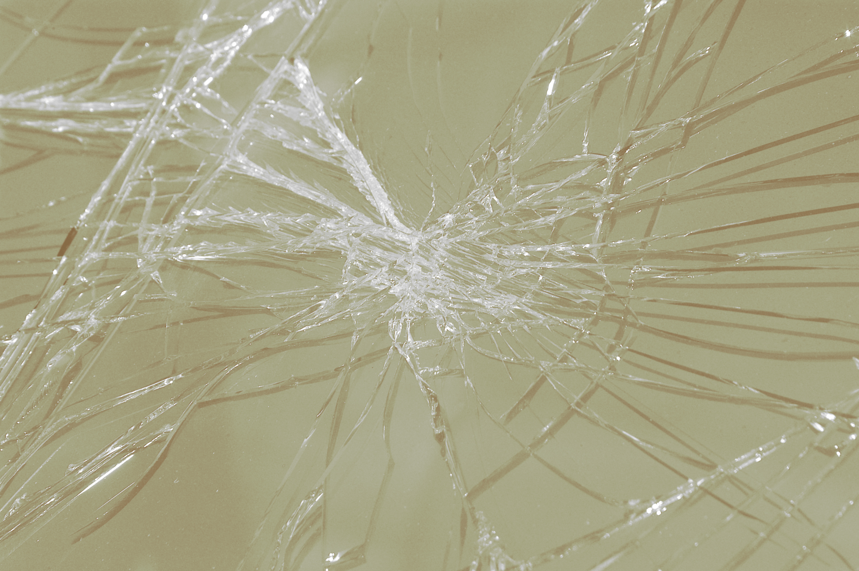shattered glass Window Film Solutions, LLC